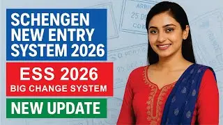 Schengen New Entry System 2026 | Big Update for All Travelers | Everything Will Change!