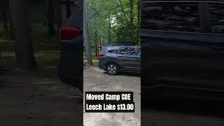 Moved Camp to Leech Lake COE Campground $13.00 with my Goldern age pass!!