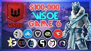 $100,000 🥊WSOE Fortnite Tournament🥊 Game 6 (Fortnite)