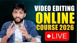 Pre- Recorded | Video Editing Online Courses 2026 | Editing Tips By Avnish Kumar