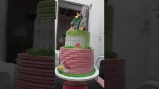 Bolo tema marcha e o urso .