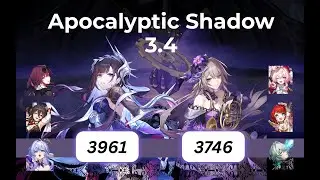 Apocalyptic Shadow 3.4 Stage 4 | E1S0 Hysilens & E0S1 The Herta | Honkai Star Rail