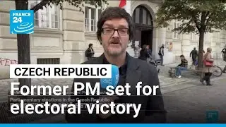 Czech Republic: former PM Babis set for victory in parliamentary elections &bull; FRANCE 24 English