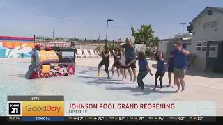 The Johnson Pool in Roseville is Reopening!