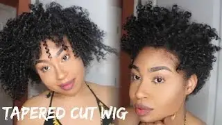 Curly Tapered Cut Wig| Friday Night Hair GLS45