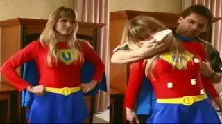 Superheroine Ultragirl Part 2 - A Mad Scientist's mysterious device