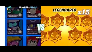 15 STARDROP CAOS VS CUENTA RECIEN CREADA!!! &iquest;QU&Eacute; TAN BUENOS SON? #brawlstars #viral #shorts