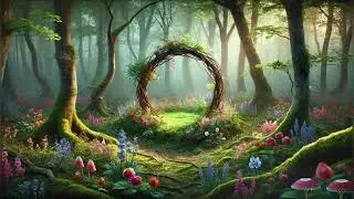 Fae Realm Ambience | Forest & Bird Sounds | Ambient Music