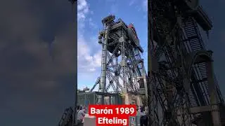 Bar&oacute;n 1989 roller coaster at Efteling - Manufacturer: Bolliger & Mabillard