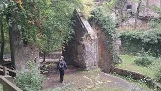 GUNPOWDER OLD FACTORY RUINS, ROSLIN GLEN, SCOTLAND