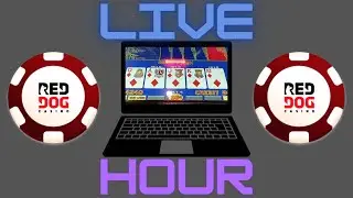 Video Poker Hour from RED DOG CASINO Live Cash Play Episode 8