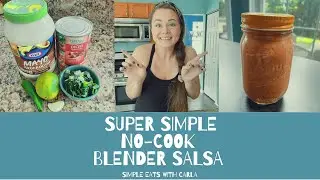 Simple, No-Cook Blender Salsa Recipe