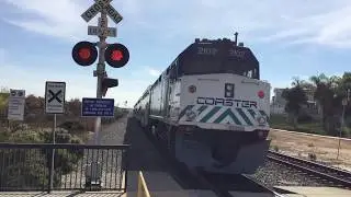 Trains In Carlsbad, California (Feat. San Diego Coaster & Fast Trains)