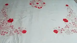 Chadar Ka Phool! Beautiful Bedsheet Design 😍👌