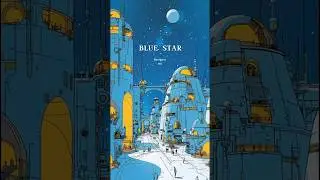 BLUE STAR CITY #aigc #wallpaper #emotional #scifi #anime #cyberpunk #aesthetic #aiillustrations