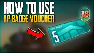 HOW TO USE RP BADGE VOUCHER IN PUBG MOBILE !!