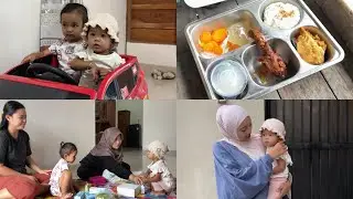 DINO IKI MBG NE TEKO JAM 3 SORE GESS NGANTEK UDAN DERES - Elsha & Kinoyy tetep Happy 🥳🤗🥰✨
