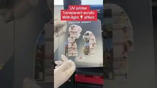 Personalized Acrylic Photo Frame with UV Printing | Custom LED Picture Stand