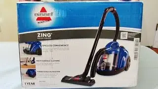 Unboxing, In Depth Review & Demo of the Bissell Zing Bagless Vacuum Cleaner