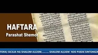 ESTUDIO DEL HAFTARA  JEREMIAS 1:1-2:3  POR EL ROEH CARLOS REYES