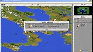 Civilization 2 - Scenarios gameplay (PC Game, 1996)