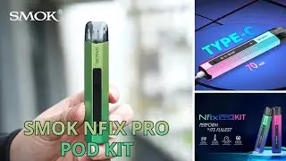 Unboxing SMOK Nfix Pro Pod Kit | Draw/Button-activated | Elegomall
