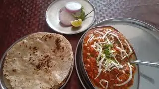 Ahmedabad Smart City Shri Bhairavnath restaurant paneer masala recipes Rs. 170 fix thali. #.#.#