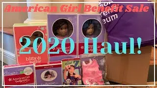 American Girl Benefit Sale 2020 Haul!