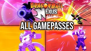 All Gamepasses Showcase [Outdated] | Dragon Ball Nexus