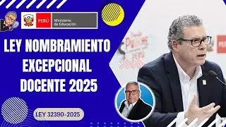 CUANDO SE INICIA PROCESO DE NOMBRAMIENTO EXCEPCIONAL DE DOCENTES 2025!!!!