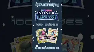 Pok&eacute;mon Silver Tempest Giveaway! 100 PTCGO codes!!
