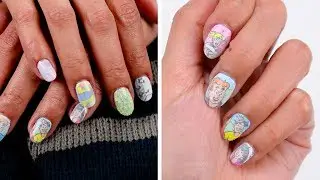 Awesome Nail Hacks ! Nail Art Hack Compilation by Blossom