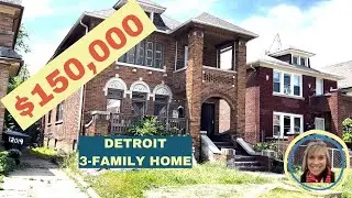Detroit Turnkey Investment Property For Sale Soon -- Mid Renovation - 3-Family Flat