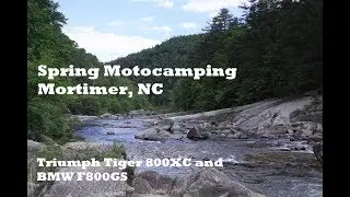 Mortimer Motocamping Spring 2018 - Tiger 800XC and F800GS