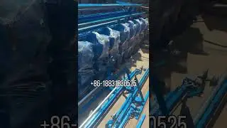 13 sets full automatic wire straightening and cutting machine is finished #straightener and cutter