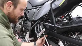 Installation instruction BUMOT Pannier racks for Yamaha Tenere 700