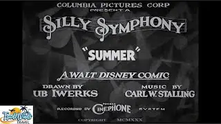 Disney Silly Symphony &ldquo;Summer&rdquo; (1930)  | Newly Public Domain Classic Cartoon