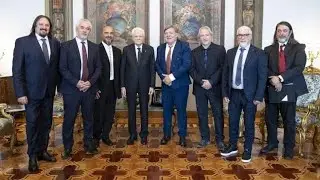 I Nomadi ricevuti dal Presidente Mattarella - TG2 ore 13 del 20.07.2023