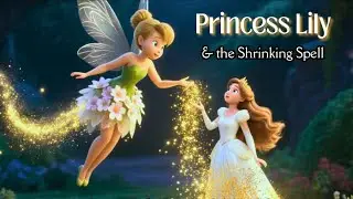 Princess Lily and the Shrinking Spell 🧚&zwj;♀️🌸| Kids Fantasy Bedtime Story | Tale of Bravery & Kindness
