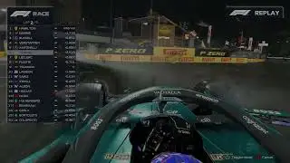 F1 2025 Aston Martin AMR25 2025 @ Interlagos Brazil Sao Paulo very wet