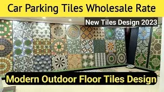 Digital Parking Tiles 400x400 mm Car Parking Tiles Design | Wholesale Rate Tiles #parkingtiles #tile