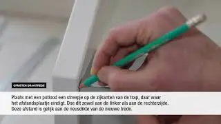 Maestro Steps - (Draai)treden opmeten met de trapspin.