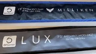 6th Sense Lux & Milliken Fishing Rods Unboxing