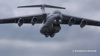 реверс на 4 двигателя Ил-78 RA-78782