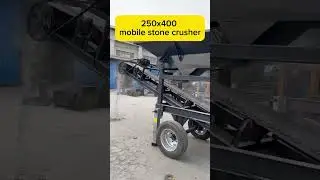 250x400 mobile stone crusher #crusher  #mobilestonecrusher #mobilecrusher #stonecrusher #crusher