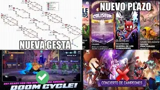 EN CAIDA ARCADE DIMENSIONAL CONCIERTO DE CAMPEONES + CAMBIOS EN INCURSIONES Y GESTA - Marvel MCOC