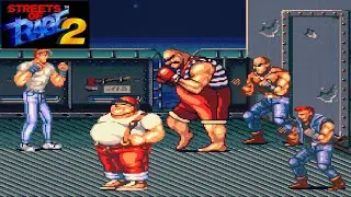 Streets of Rage 2 - Final Fight Crossover - Cody #finalfight #romhack