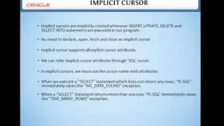 10 2 Implicit Cursor
