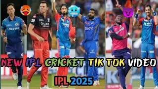 NEW😯 IPL CRICKET TIK 💔 TOK VIDEO. || NEW CRICKET TIK TOK VIDEO. || #cricket #ipl