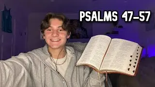 ASMR Bible Reading | Whispering Psalms 47-57!!